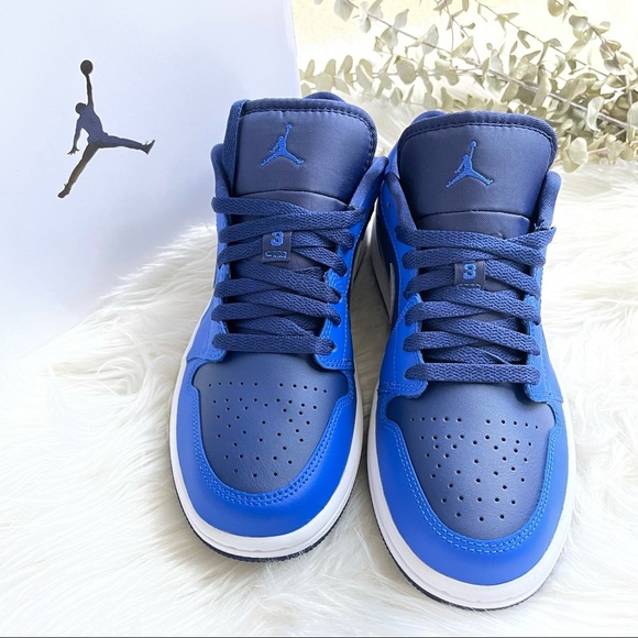 Nike Jordan 1 Low Blue Game Royal PRICE FIRM - Picture 10 of 15